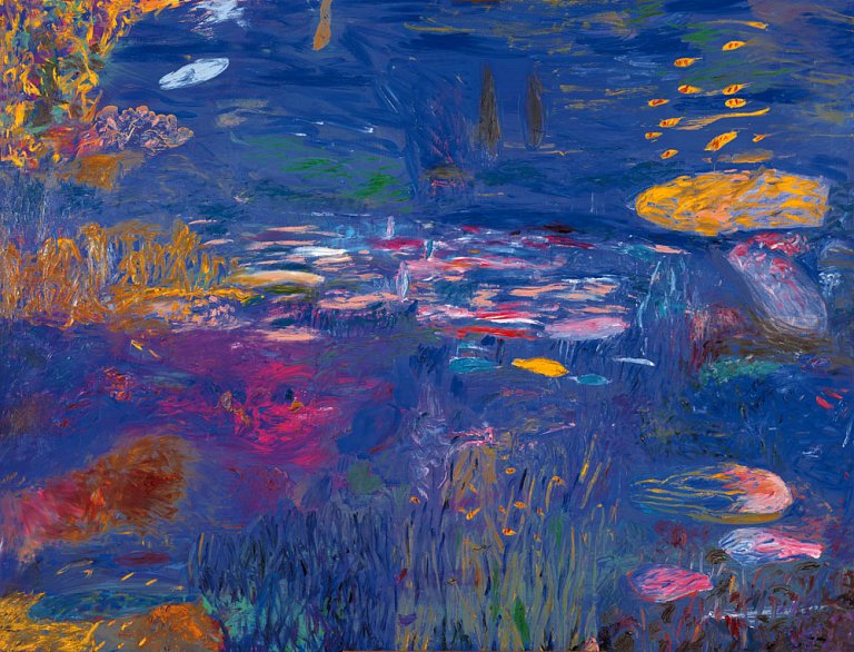 <p><em><strong>Reef I</strong></em>, 1989, oil on canvas, 183 x 240 cm</p>